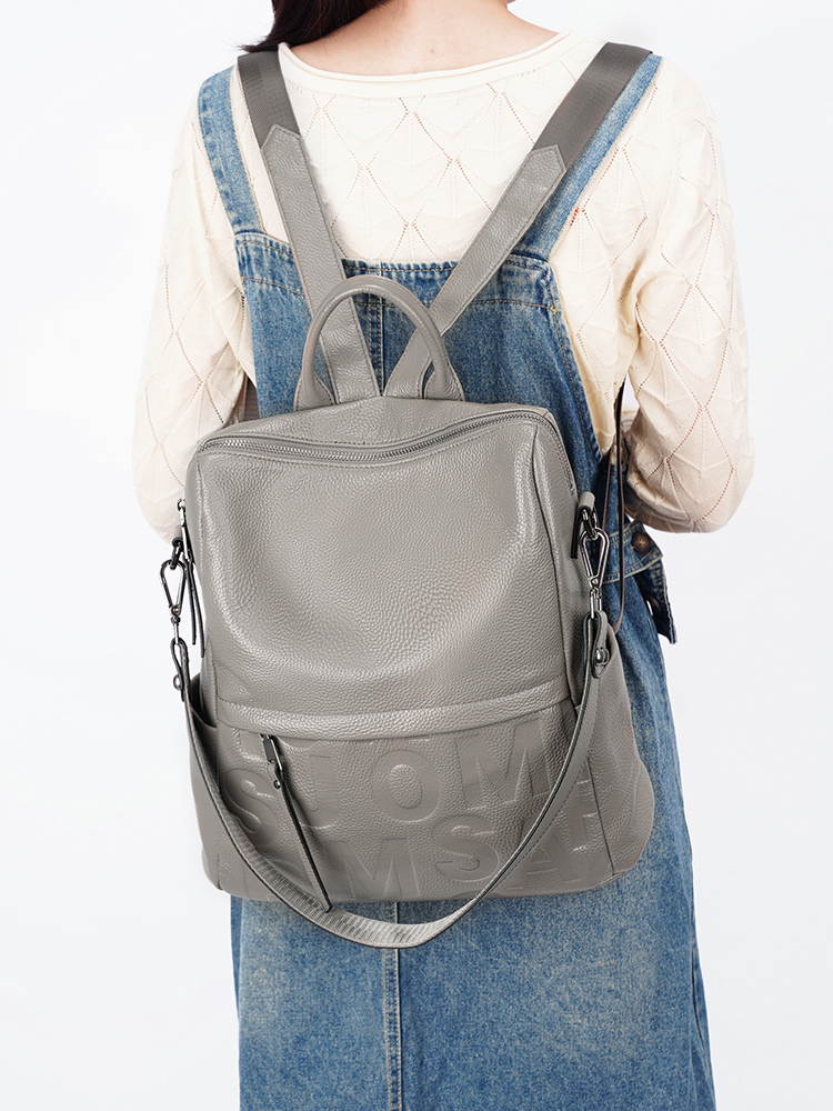 กระเป๋าเป้หนังแท้ Zency Premiu - Fashion Backpack Women บทวิจารณ์และราคา